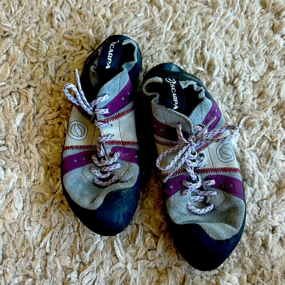 Scarpa Climbing Shoes (us6)
